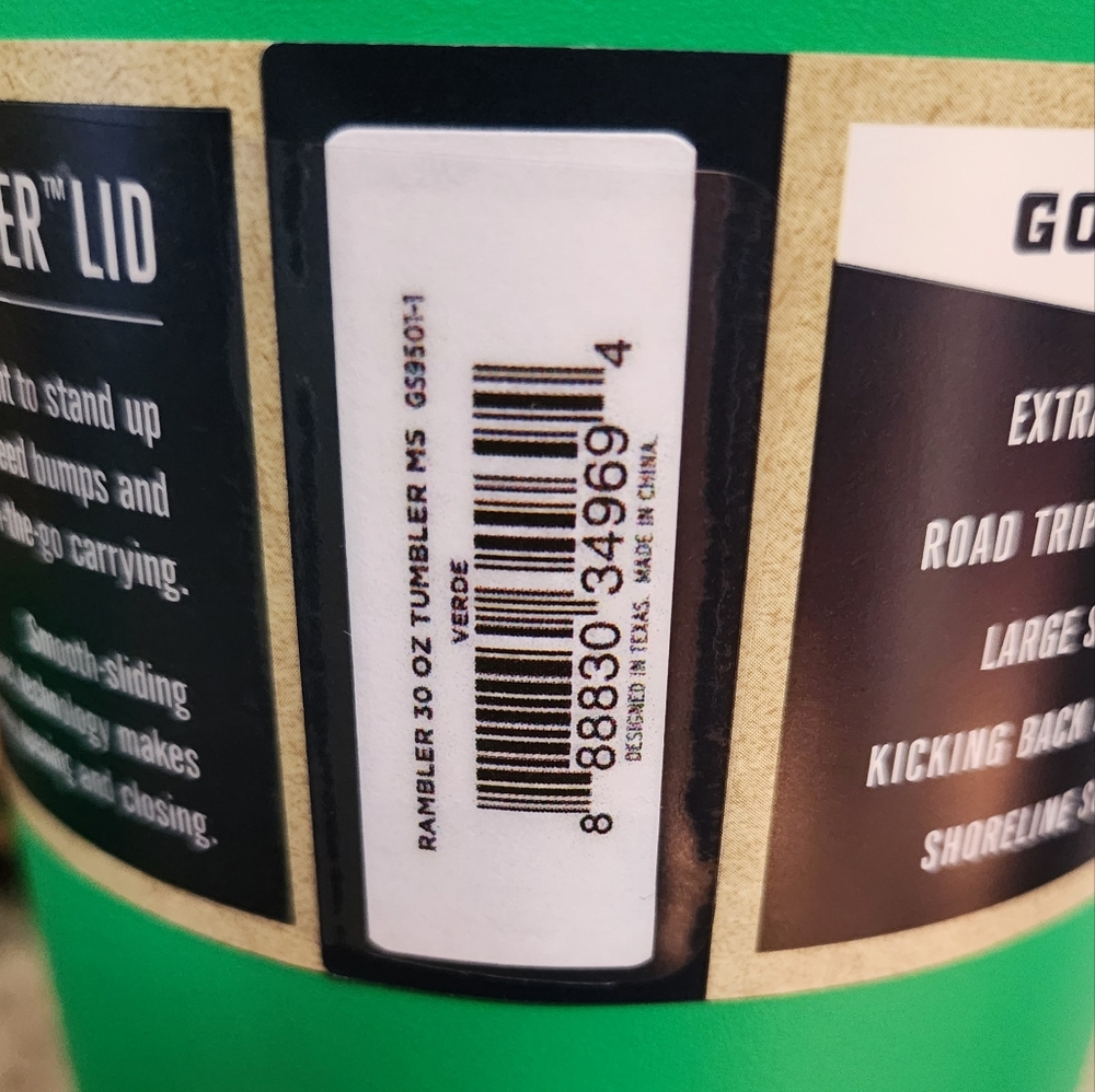 Yeti 30oz Rambler Rare Limited Release VERDE GREEN - Picture 4 of 4